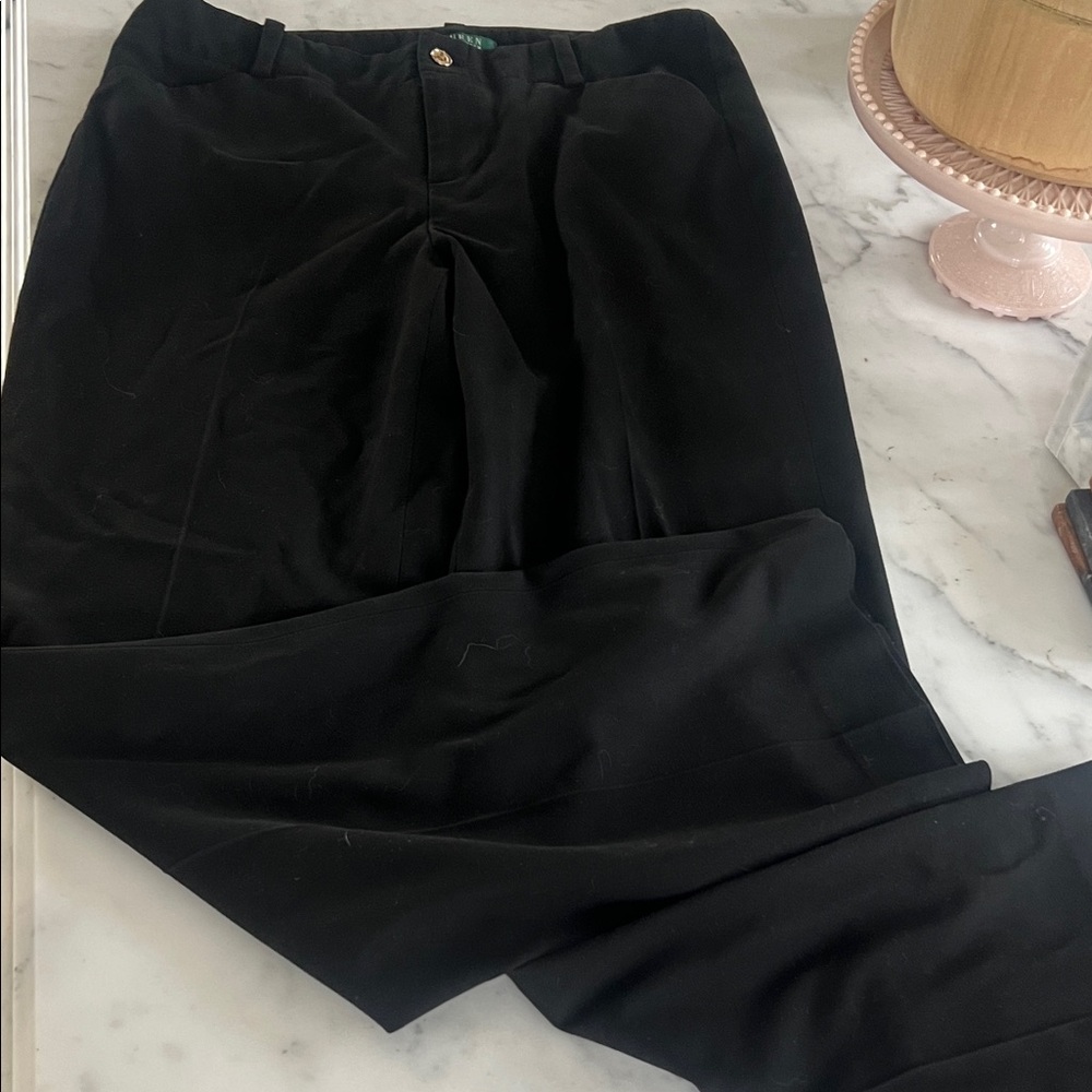 Ralph Lauren Women's Classic Black Trousers